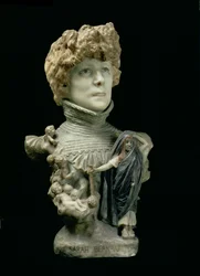 Portrait Bust of Sarah Bernhardt, c.1890